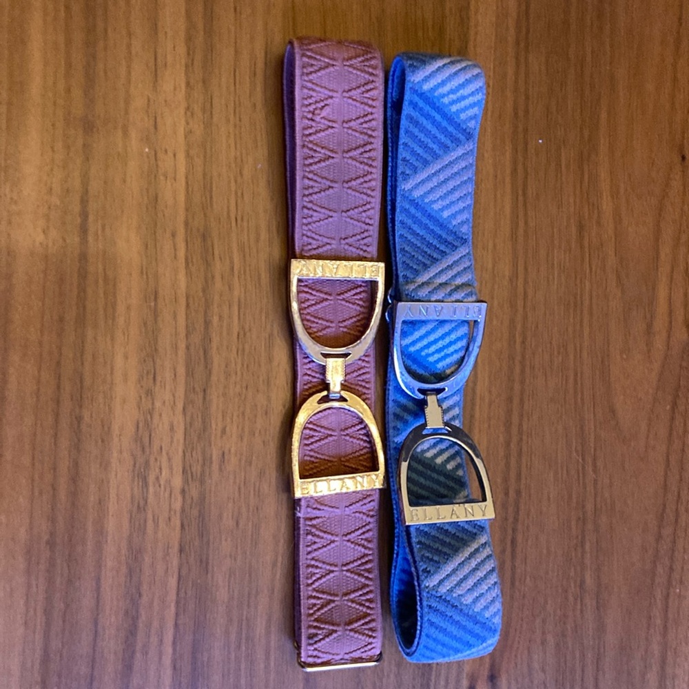 Ellany Equestrian Riding Belts - qty of 2